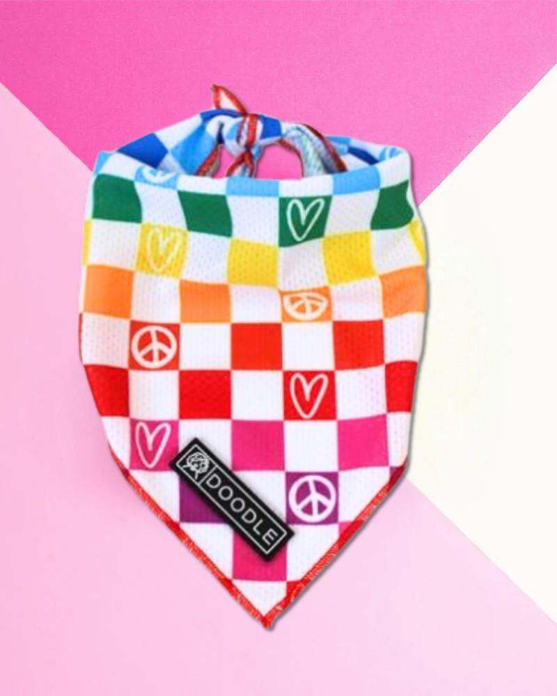 Accessories |   Cooling Dog Bandana In Pride Print Accessories Accessories