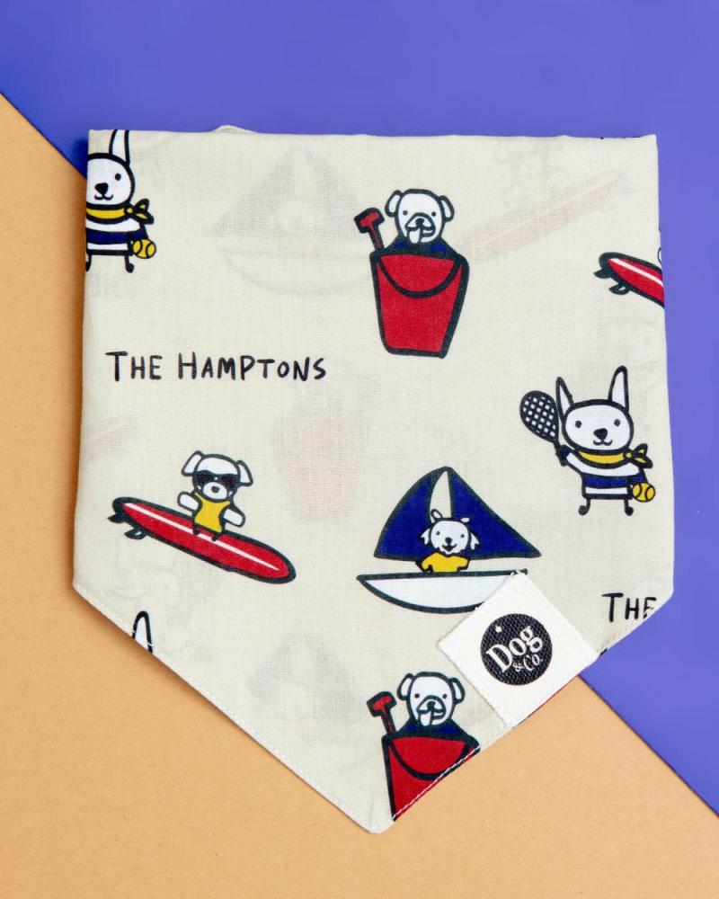 Accessories |   I Heart The Hamptons Dog Bandana (Dog & Co. Exclusive) Accessories Accessories