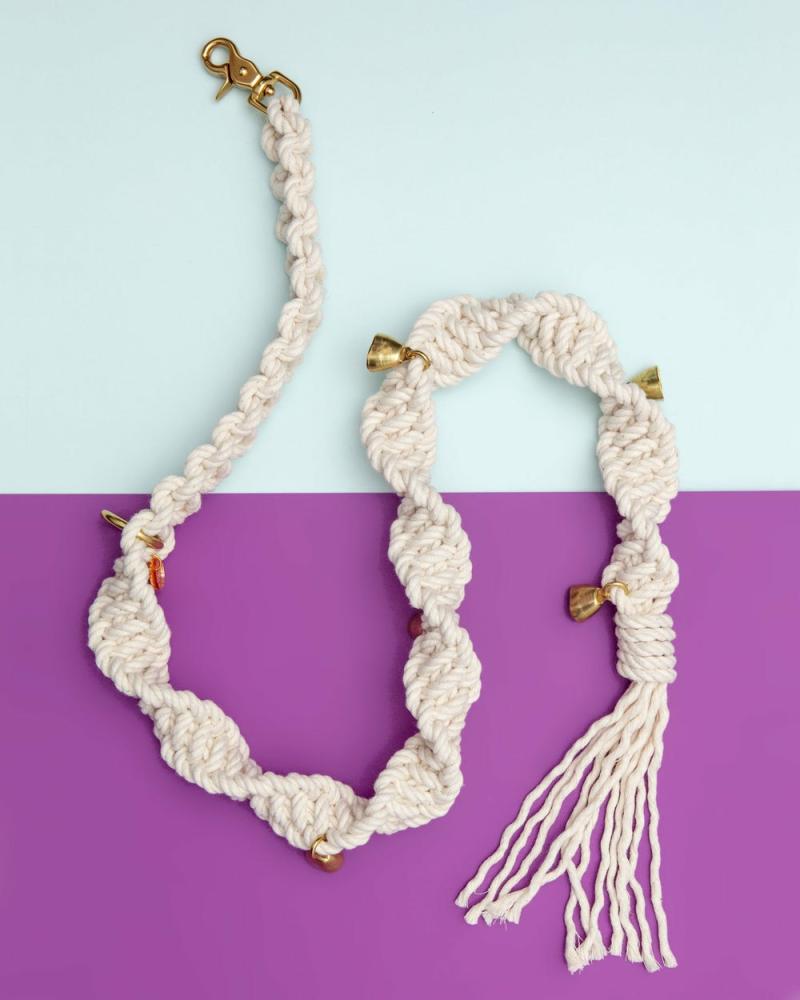 Add-Ons |   Macrame Dog Potty Bells (Made In The Usa) Add-Ons Add-Ons