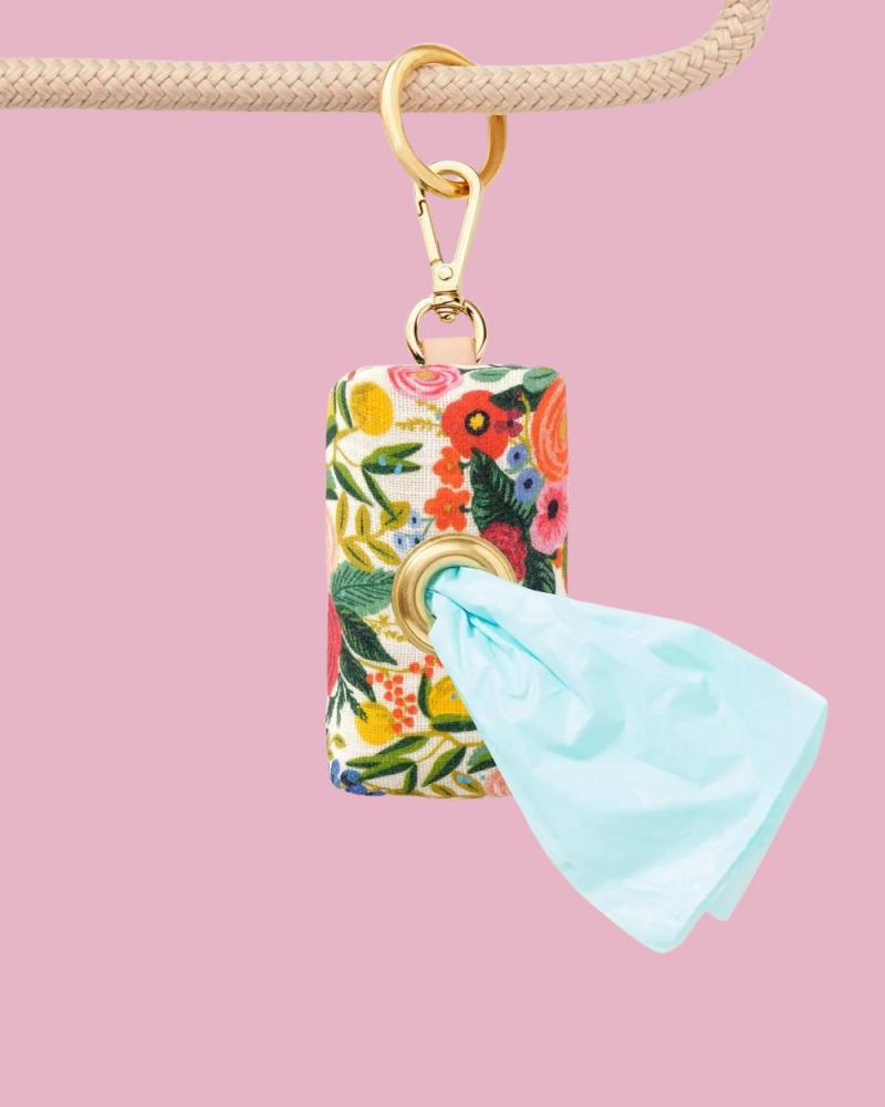 Add-Ons |   Rifle Paper Co X Tfd Garden Party Poop Bag Dispenser (Made In The Usa) Add-Ons Add-Ons