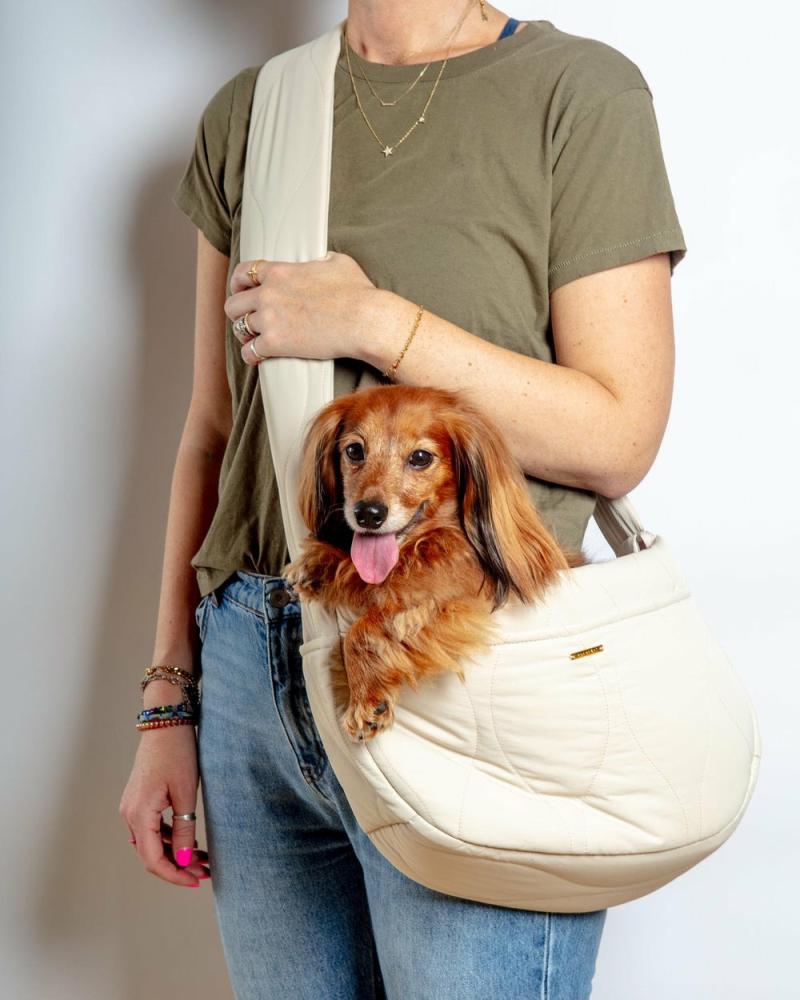 Bags + Carriers |   Quilted Dog Sling Bags + Carriers Bags + Carriers