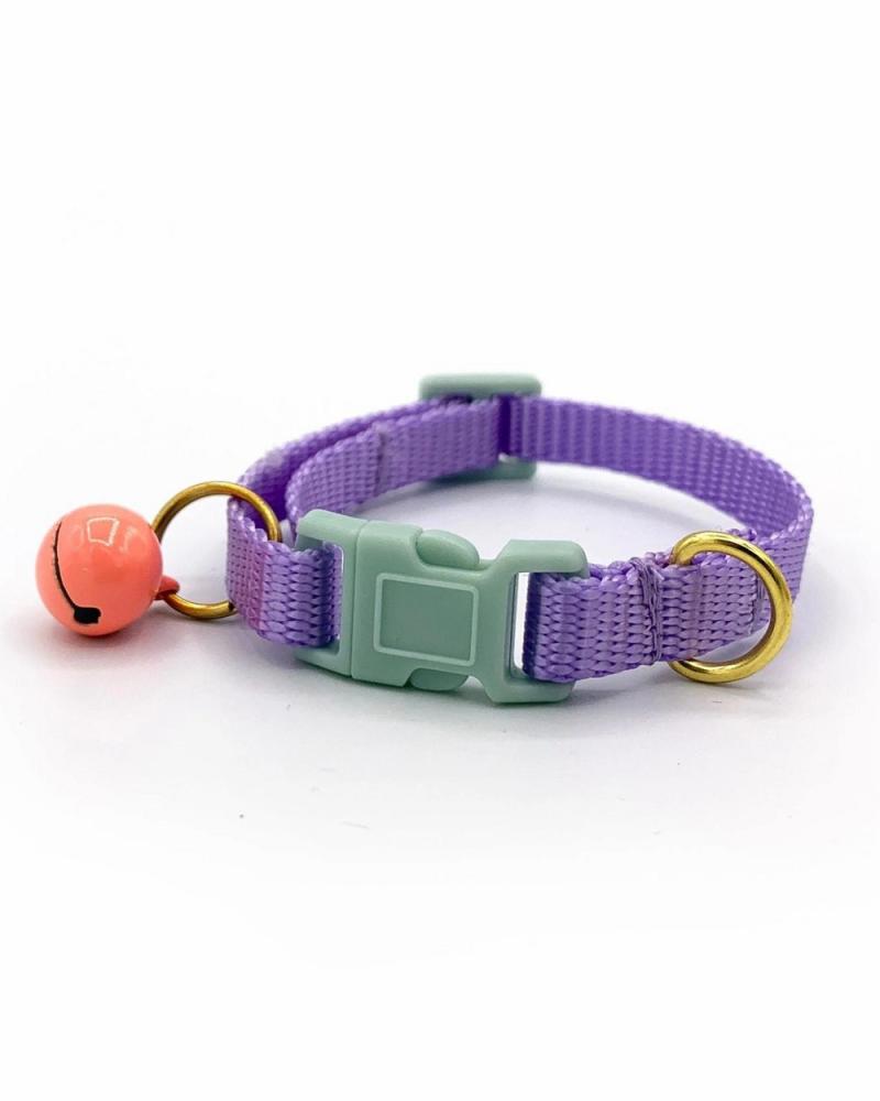 Cat |   Breakaway Cat Collar In Lilac (Made In The Usa) Cat Cat