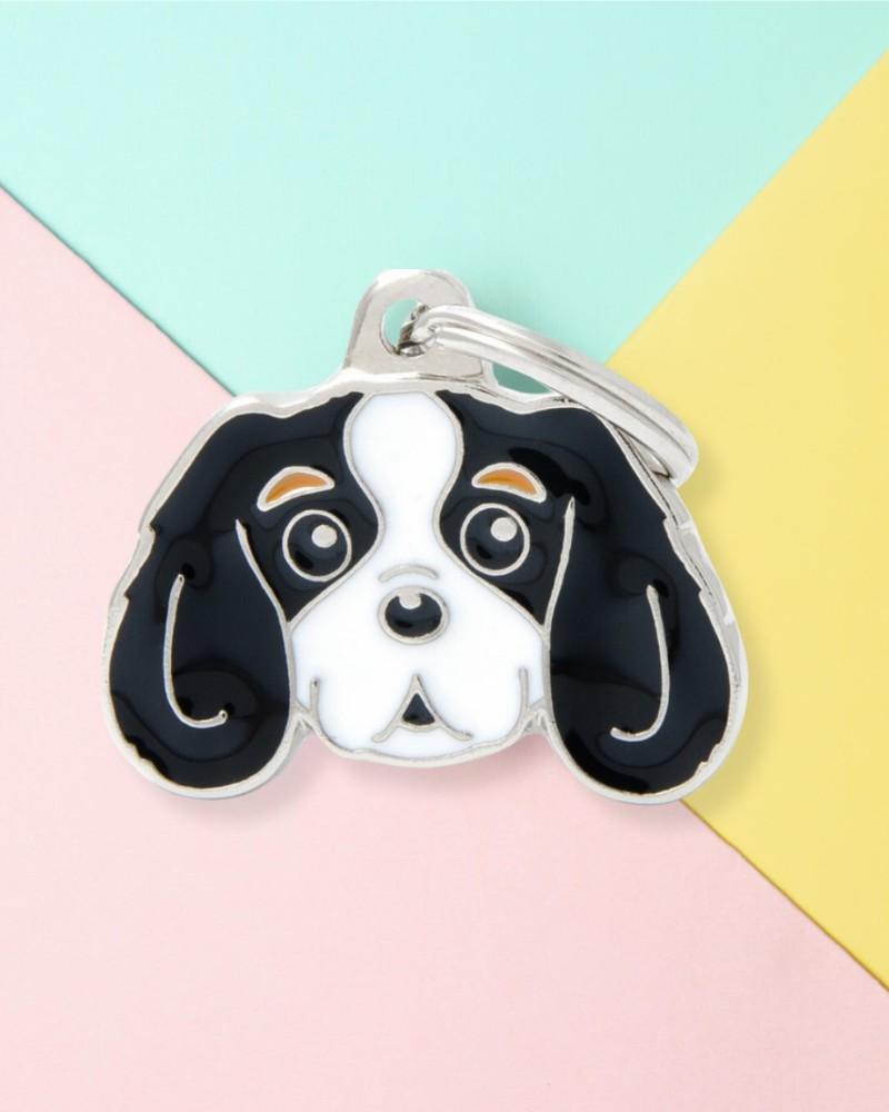 Charms + Tags |   King Of The Cavaliers Custom Pet Id Tag Charms + Tags Charms + Tags