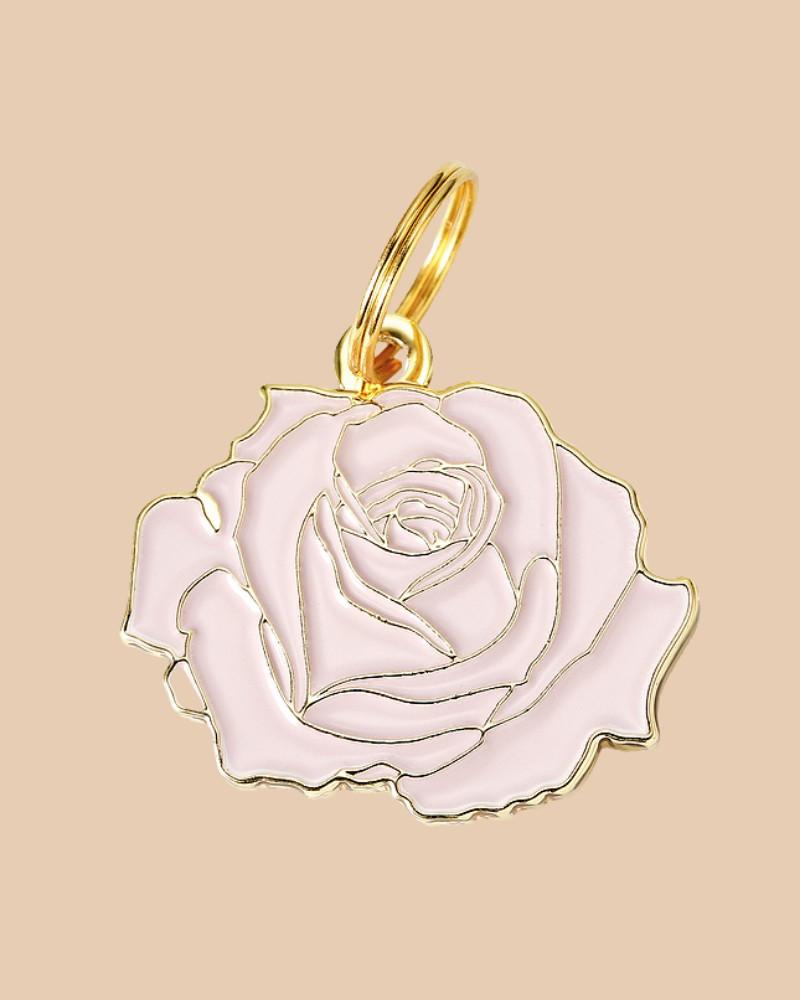 Charms + Tags |   Rose Pet Id Tag (Custom/Drop-Ship) Charms + Tags Charms + Tags