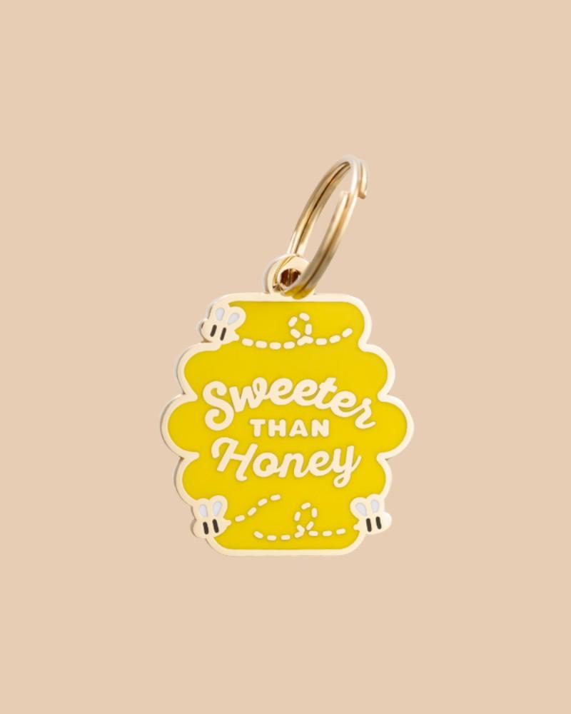 Charms + Tags |   Sweeter Than Honey Id Tag (Custom/Drop-Ship) Charms + Tags Charms + Tags