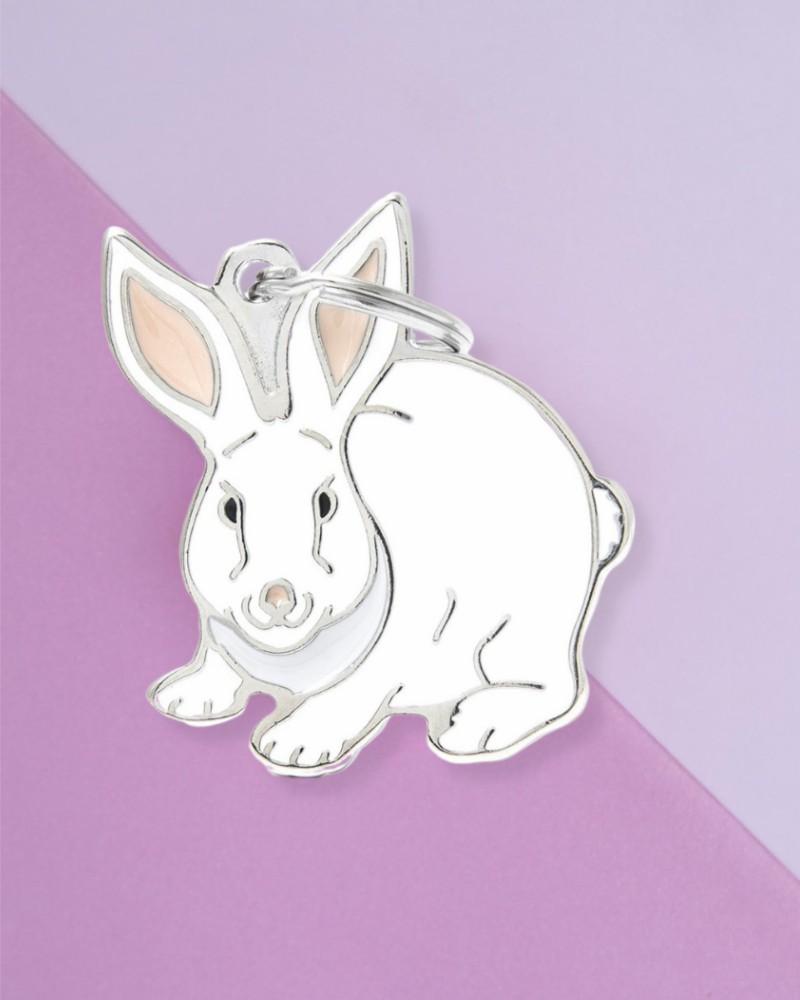 Charms + Tags |   White Rabbit Custom Pet Id Tag Charms + Tags Charms + Tags