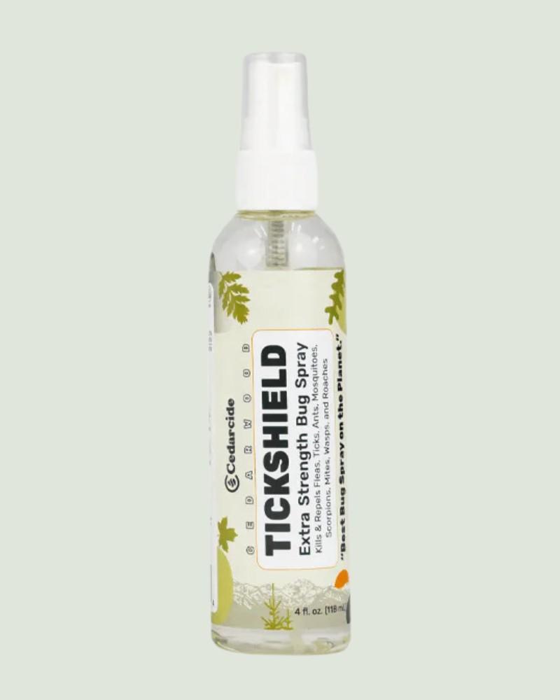 Clean |   Tickshield Extra-Strength Natural Bug & Tick Spray Clean Clean