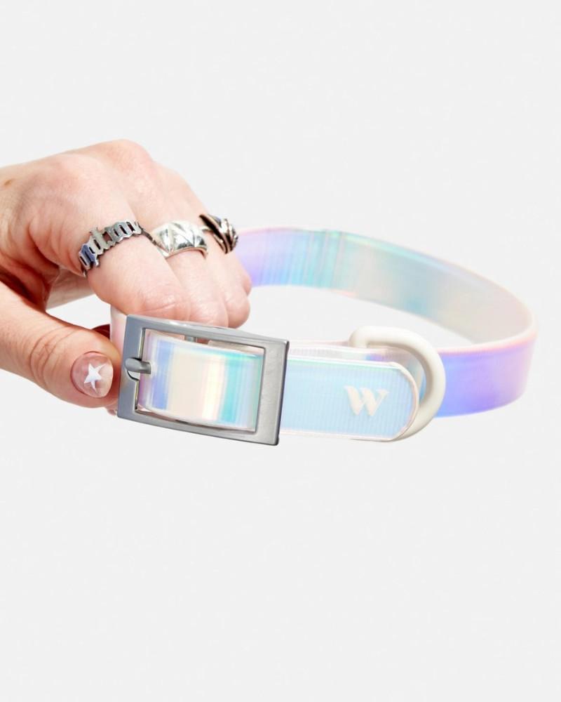 Collars |   Holographic Lunar Dog Collar Collars Collars