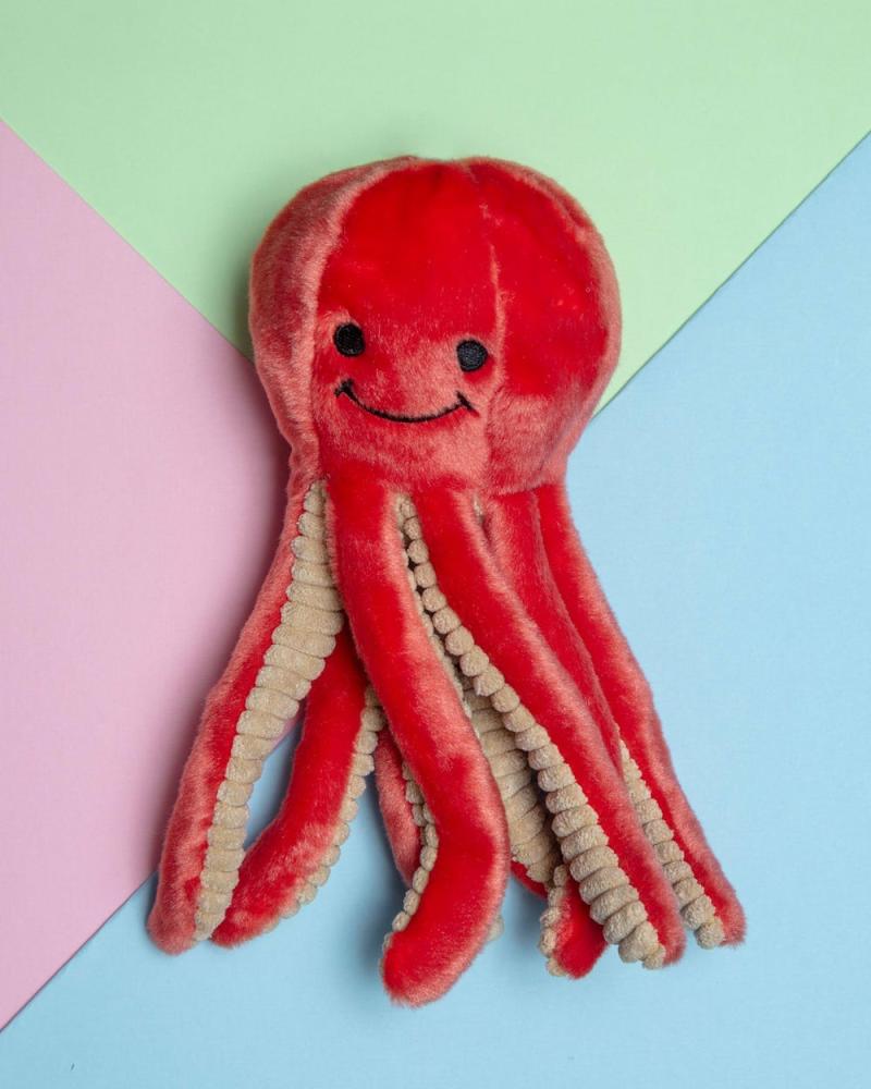 Plush + Squeaky Toys |   Squirt The Octopus Plush Squeaky Dog Toy Play Plush + Squeaky Toys