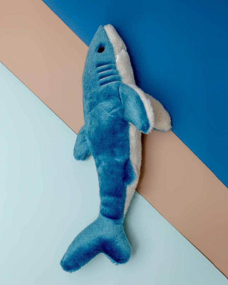 Plush + Squeaky Toys |   Tank The Shark Plush Squeaky Dog Toy Play Plush + Squeaky Toys