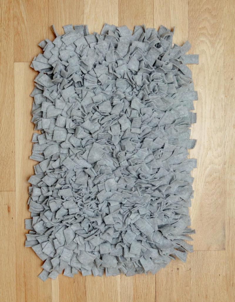 Puzzles, Games + Treat Toys |   Interactive Snuffle Mat Dog Toy In Heather Grey (Made In The Usa) Play Puzzles, Games + Treat Toys