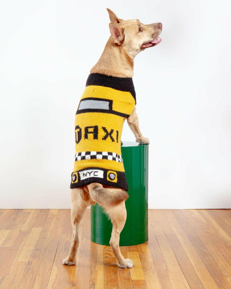 T-Shirts, Sweaters, Fleeces |   Nyc Taxi Handknit Dog Sweater (Dog & Co. Exclusive) T-Shirts, Sweaters, Fleeces T-Shirts, Sweaters, Fleeces