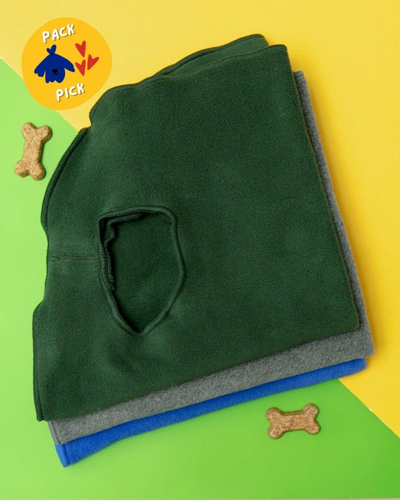 T-Shirts, Sweaters, Fleeces |   Pullover Stretch Dog Fleece In Hunter Green T-Shirts, Sweaters, Fleeces T-Shirts, Sweaters, Fleeces