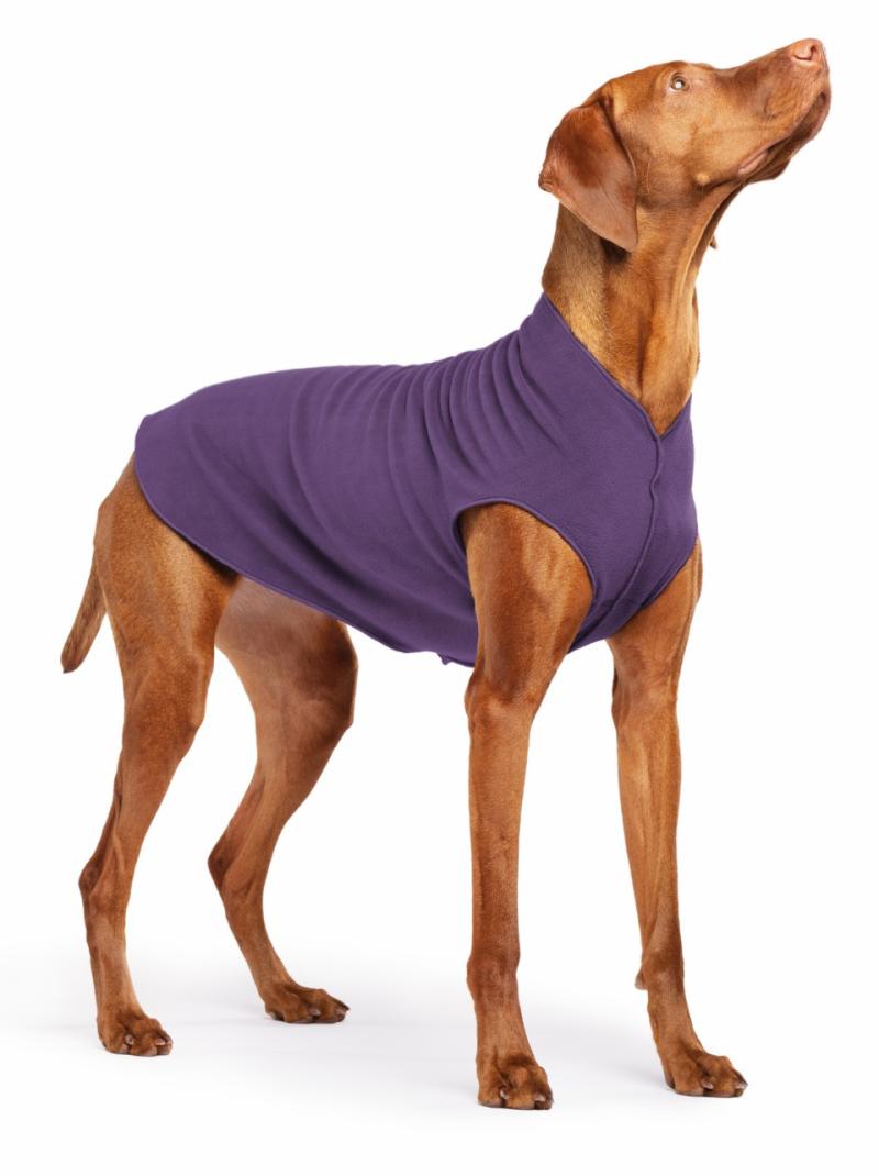 T-Shirts, Sweaters, Fleeces |   Stretch Fleece Dog Pullover In Huckleberry T-Shirts, Sweaters, Fleeces T-Shirts, Sweaters, Fleeces