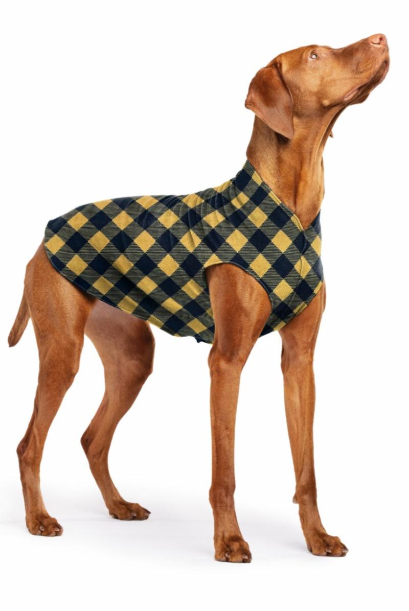 T-Shirts, Sweaters, Fleeces |   Stretch Fleece Pullover In Yellow Buffalo Plaid T-Shirts, Sweaters, Fleeces T-Shirts, Sweaters, Fleeces