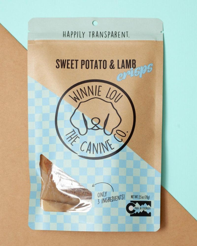 Treats + Snacks |   Sweet Potato & Lamb Crisp Dog Treats Eat Treats + Snacks