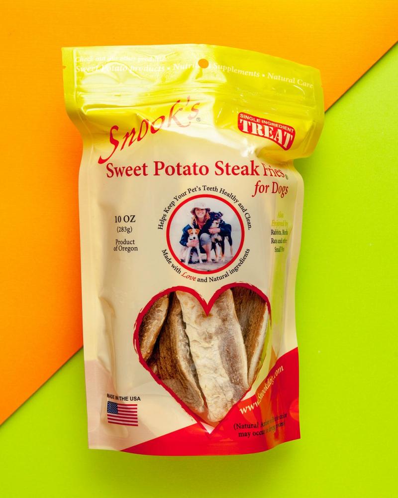 Treats + Snacks |   Sweet Potato Steak Fries Dog Chews Eat Treats + Snacks