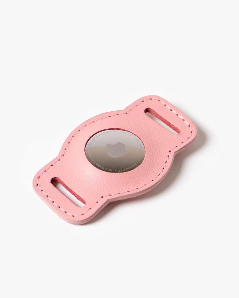 Accessories |   Sweet Pink Leather Airtag Holder (Made In Guatemala) Wear Accessories