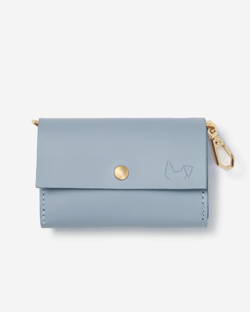 Add-Ons |   Classic Poop Bag Holder In Sky Blue (Made In Italy) Add-Ons Add-Ons