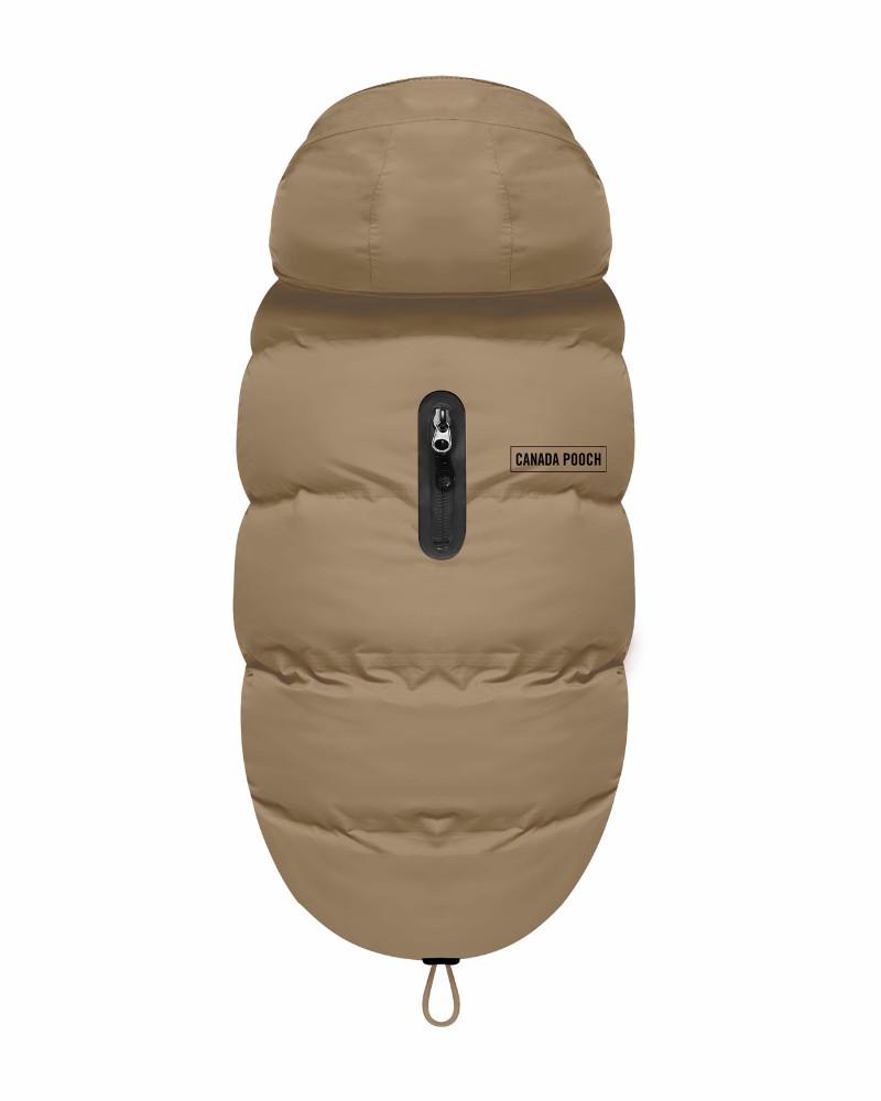 Coats, Jackets + Outwear |   Insulated Waterproof Dog Puffer In Tan Coats, Jackets + Outwear Coats, Jackets + Outwear