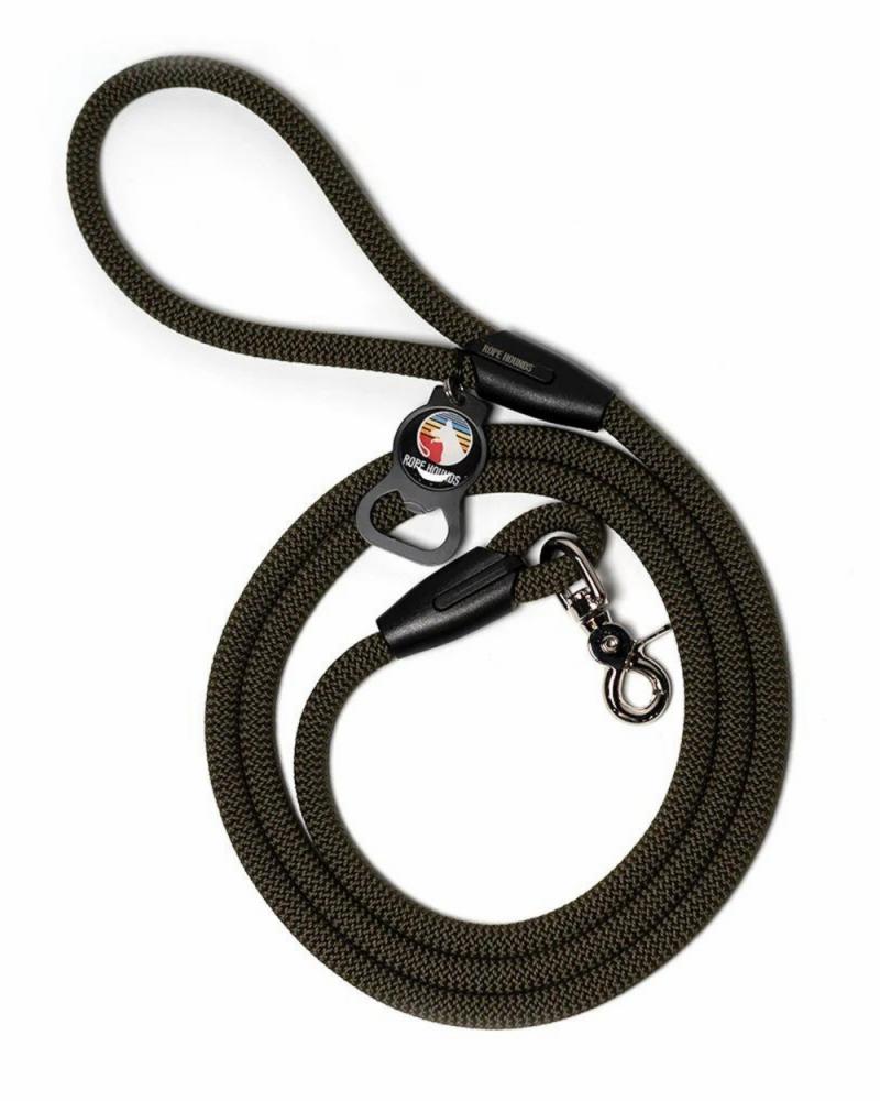 Leads |   Classic Dog Leash In Mossy Earth (Made In The Usa) Leads Leads